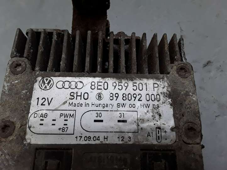 Audi A8 (2005 - 2007)  8E0959501P Реле вентилятора охлаждения