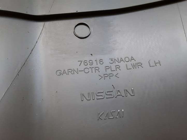 Nissan Leaf I (ZE0) (2010 - 2017)  769163NA0A Отделка стойки (B) (нижняя)