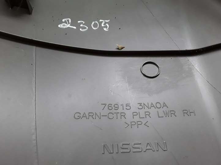 Nissan Leaf I (ZE0) (2010 - 2017)  769153NA0A Отделка стойки (B) (нижняя)