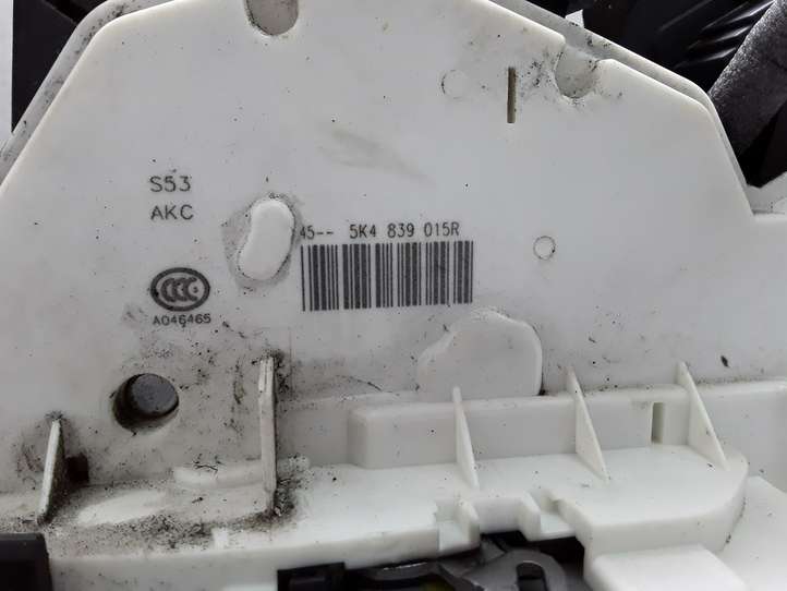 Volkswagen Golf VII (2013 - 2019)  5K4839015R Замок задней двери