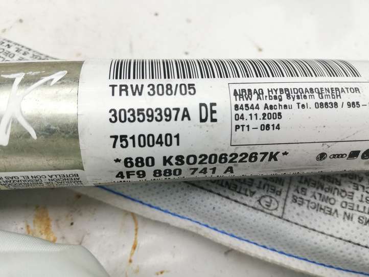Audi A6 (2004 - 2008)  4F9880741A Звукоизоляция крыши
