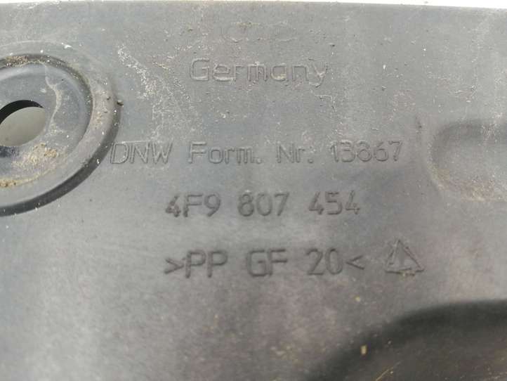 Audi A6 (2004 - 2008)  4F9807454  Держатель заднего бампера (кронштейн)