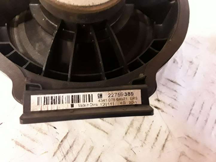 Opel Meriva (2010 - 2014)  22759389 Громкоговоритель в панели