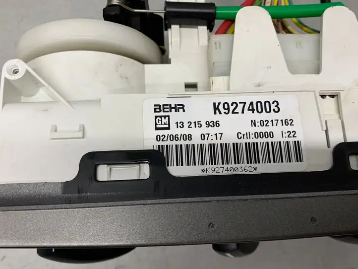 Opel Meriva A (2006 - 2010) 13215936 Кнопка кондиционера — фото 2