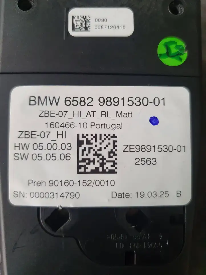 BMW 3 G20 G21 (2019 - ) 9891530 Контроллер мультимедийной системы — фото 2