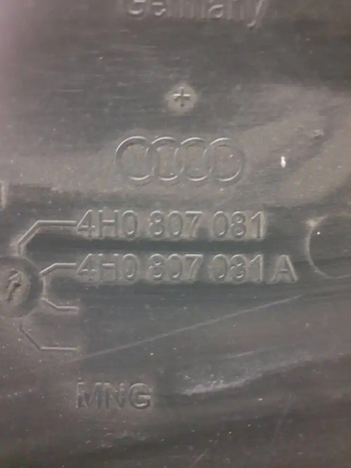 Audi A8 S8 D4 4H (2010 - 2014) 4H0807081 Верхняя панель радиатора — фото 2