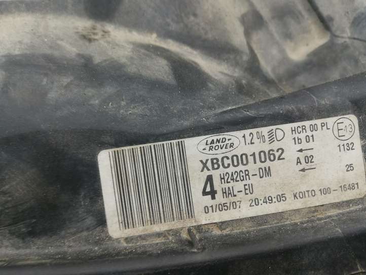 Land Rover Discovery (2004 - 2009)  XBS001062 Передняя фара