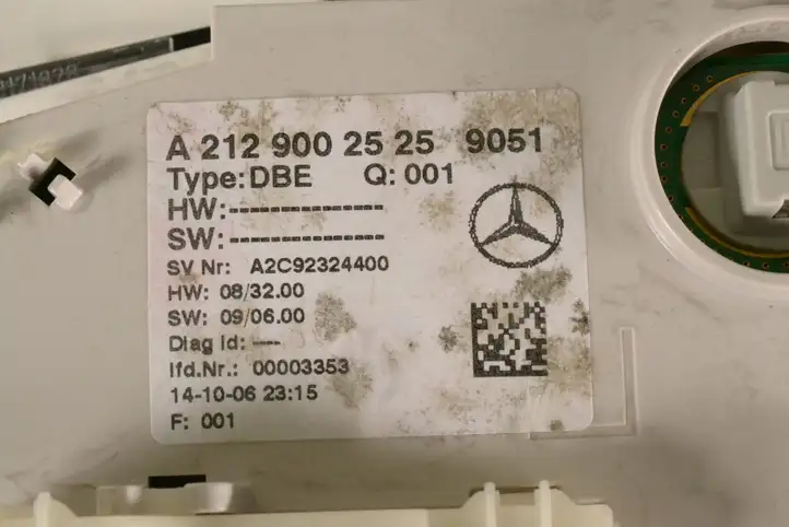 Mercedes-Benz E W212 (2009 - 2016) A2126900030 Комплект потолочной обшивки — фото 13