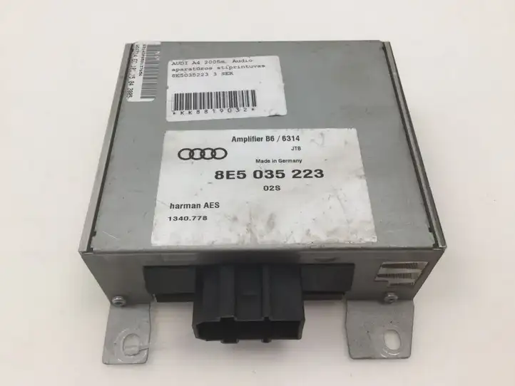 Audi A4 S4 B7 8E 8H (2004 - 2009) 8E5035223 Усилитель звука — фото 1
