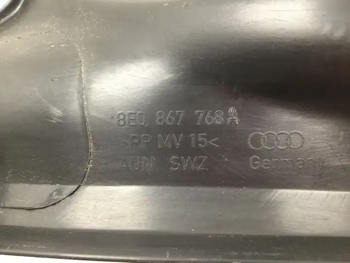 Audi A4 S4 B8 8K (2007 - 2011) 8E0867768A Внутренняя отделка заднего порога — фото 4