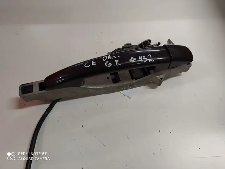 Citroen C6 (2005 - 2012) 9680944780 Наружная ручка задней двери — фото 1