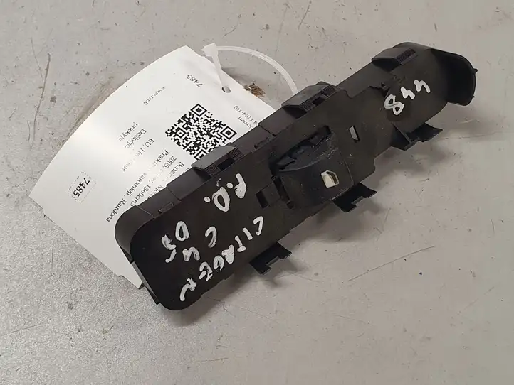 Citroen C4 (2004 - 2008) 9651468677 Кнопка стеклоподъемников — фото 1