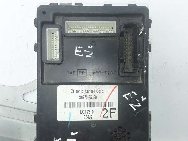 Suzuki Grand Vitara (2005 - 2008)  3677065J50 Mодуль kомфортa