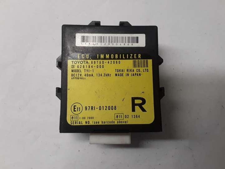 Toyota RAV 4 (XA20) (2000 - 2005)  8978042060 Блок управления иммобилайзера