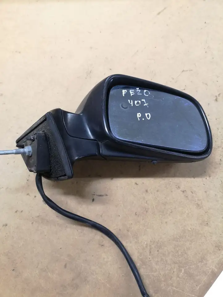 Peugeot 407 (2004 - 2011) 41454313 Боковое зеркало с электроприводом — фото 1