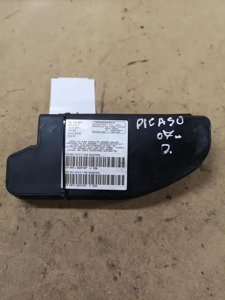 Citroen C4 I Picasso (2006 - 2013) TRW30373912C Подушка безопасности сиденья — фото 1