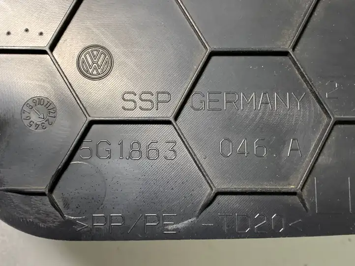 Volkswagen Golf VII (2013 - 2019) 5G1863046A Другая деталь консоли (туннеля) — фото 2