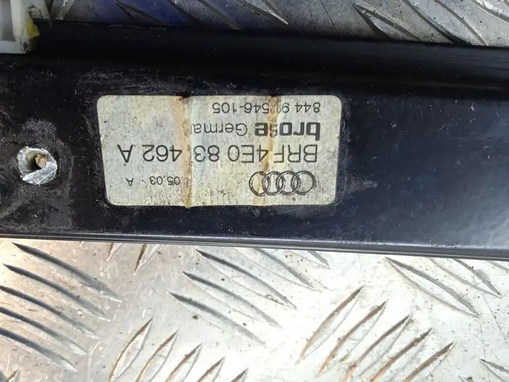 Audi A8 S8 D3 4E (2002 - 2005) 4E0837462B Стеклоподъемник передней двери (без мотора) — фото 2