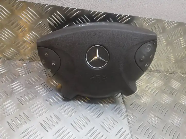 Mercedes-Benz E W211 (2002 - 2009) 61245240F Подушка безопасности руля — фото 1