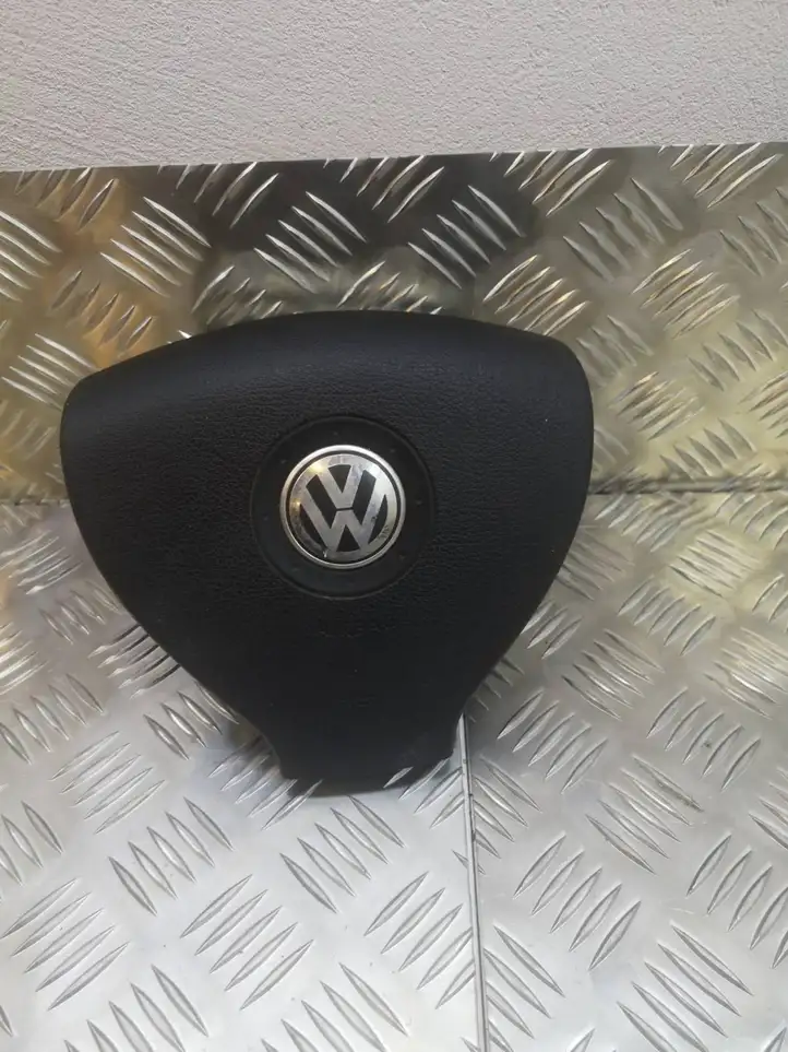 Volkswagen PASSAT B6 (2005 - 2010) 1K0880201BJ Подушка безопасности руля — фото 1
