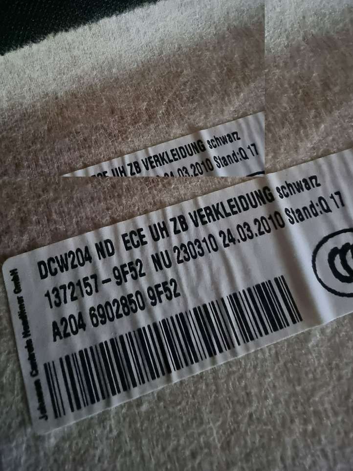 Mercedes-Benz C W204 (2007 - 2014)  A2046902850 Потолок