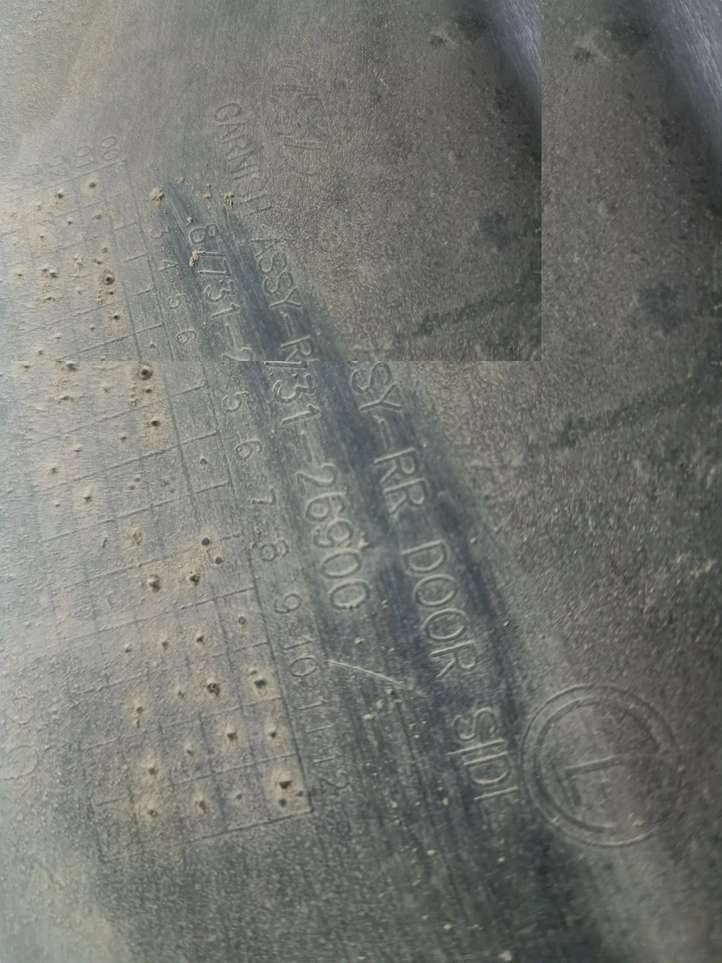 Hyundai Santa Fe (2000 - 2005)  8773126900  Отделка дверей (молдинги) задней двери
