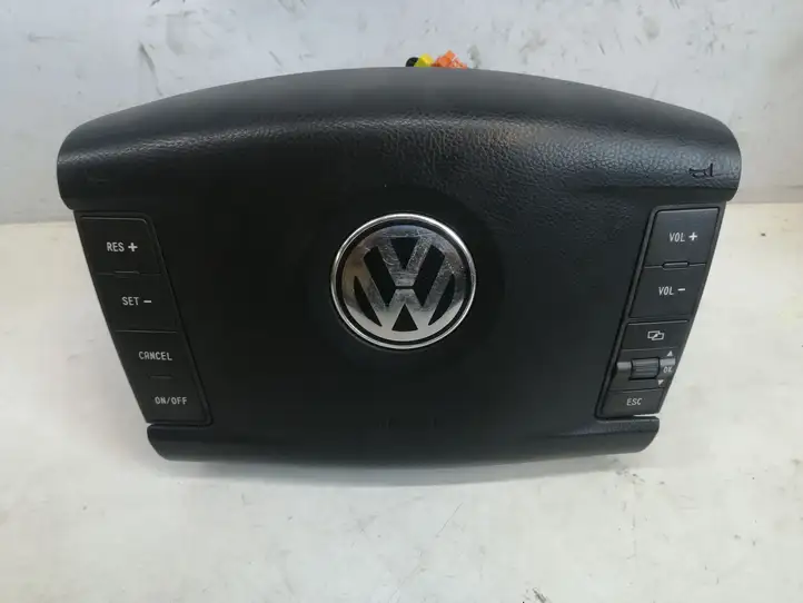 Volkswagen Phaeton (2002 - 2008) 3D0880201BM Подушка безопасности руля — фото 1