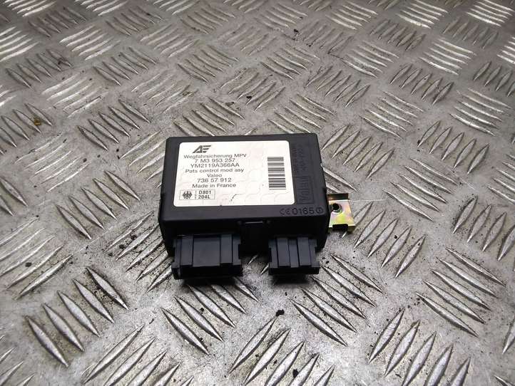 Volkswagen Sharan (2000 - 2003)  7M3953257 Блок управления иммобилайзера