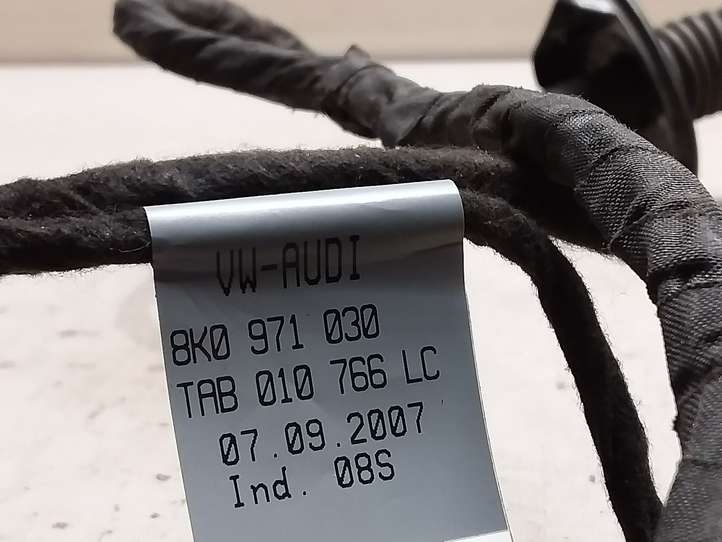 Audi A4 (2007 - 2011)  8K0971030 Проводка передних дверей