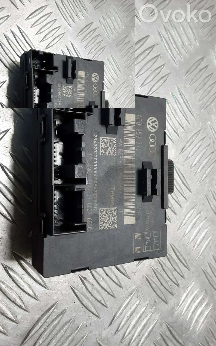 Audi A4 allroad (2009 - 2011)  4F0959795N Блок управления дверью