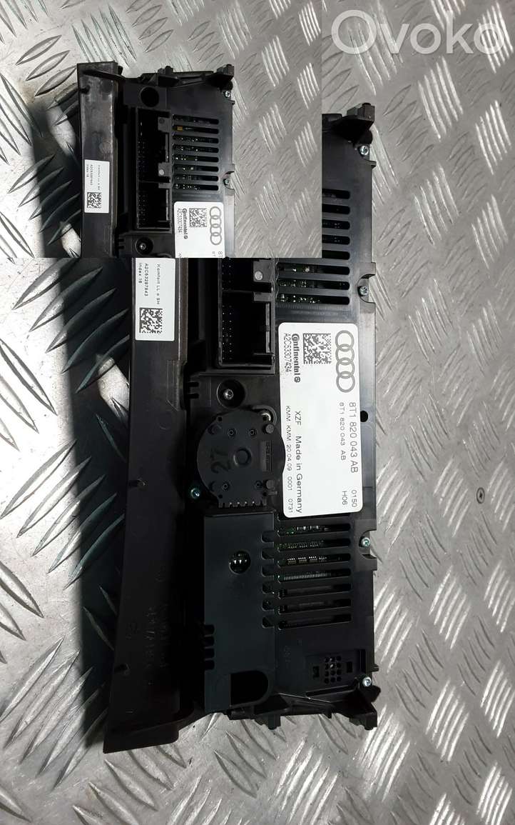 Audi A4 allroad (2009 - 2011)  8T1820043AB Блок управления кондиционера воздуха / климата/ печки (в салоне)