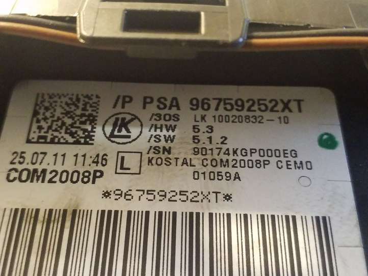 Citroen DS4 (2010 - 2016)  96759252XT Комплект ручек