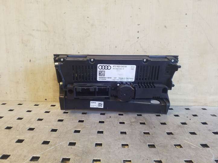 Audi A5 (2007 - 2011)  8T2820043M Блок управления кондиционера воздуха / климата/ печки (в салоне)