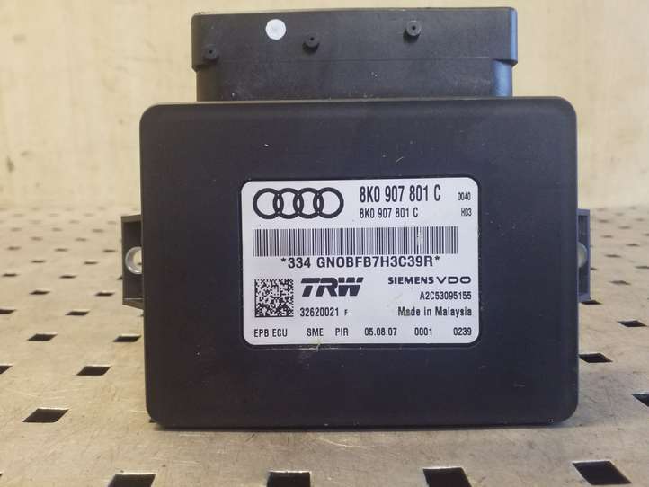 Audi A5 (2007 - 2011)  8K0907801C Модуль управления ручным тормозом