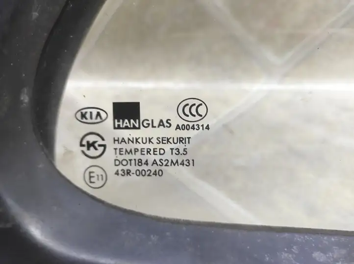 Kia Sorento (2002 - 2006) 43R00240 Форточка двери — фото 2