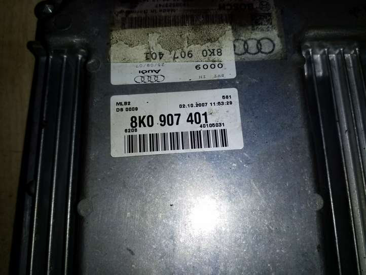 Audi A5 (2007 - 2011)  8K0907401 Блок управления двигателя