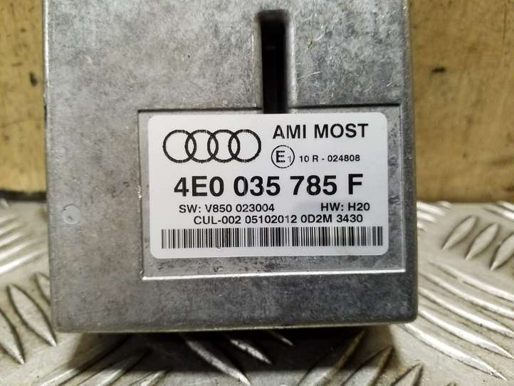 Audi Q7 (2005 - 2009)  4E0035785F Блок управления MMI