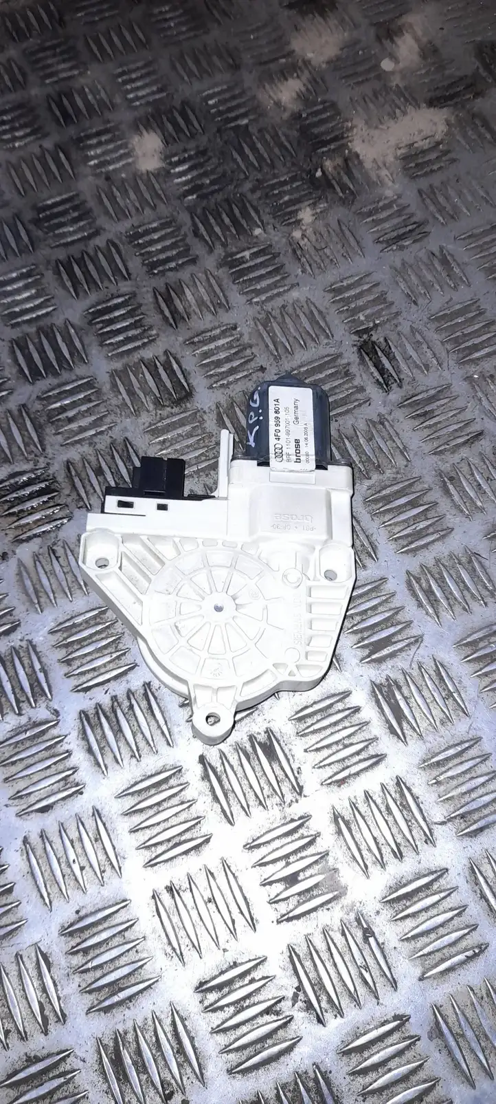 Audi A6 S6 C6 4F (2004 - 2008) 4F0959801A Стеклоподъемник задней двери — фото 1