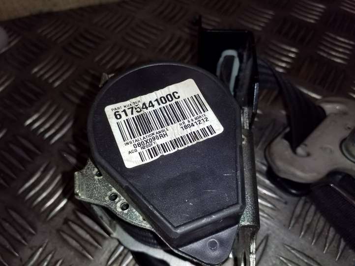 Nissan Juke I F15 (2010 - 2018)  617544100C Передний ремень безопасности