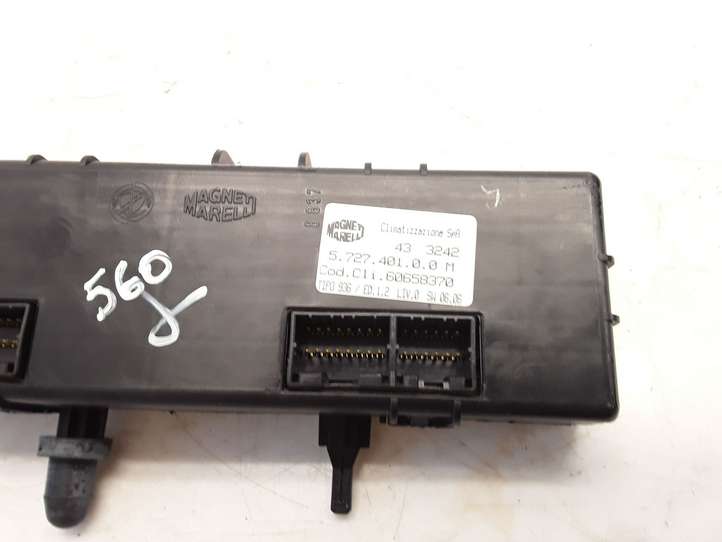 Alfa Romeo 166 (1998 - 2003)  60658370 Блок управления кондиционера воздуха / климата/ печки (в салоне)