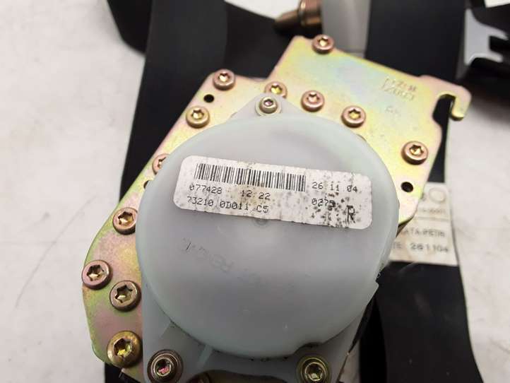 Toyota Yaris (2005 - 2009)  732100D011 Передний ремень безопасности