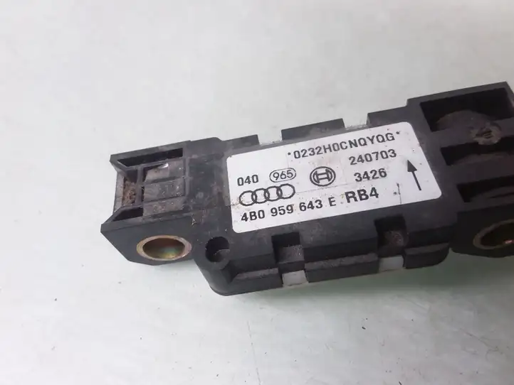 Audi A3/S3 8L (2000 - 2003) 4B0959643E Датчик удара SRS — фото 3
