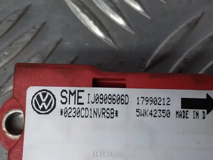 Volkswagen Bora (1998 - 2005) IJ0909606D Датчик удара SRS — фото 3