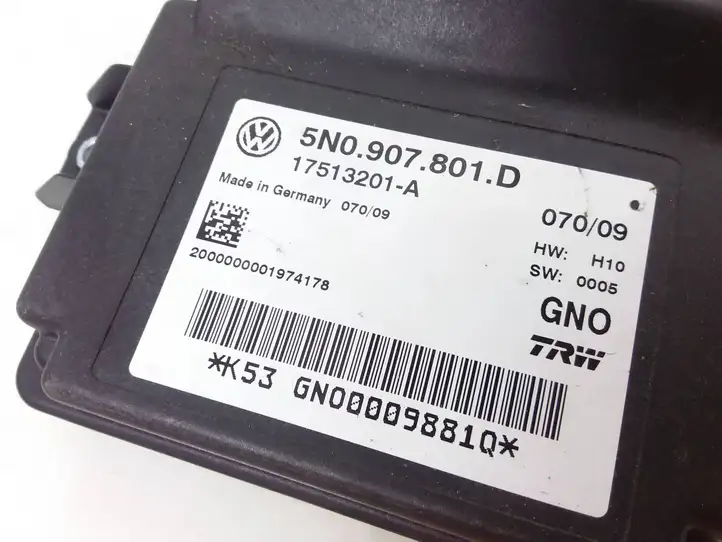 Volkswagen Tiguan (2007 - 2011)  5N0907801D Модуль управления ручным тормозом