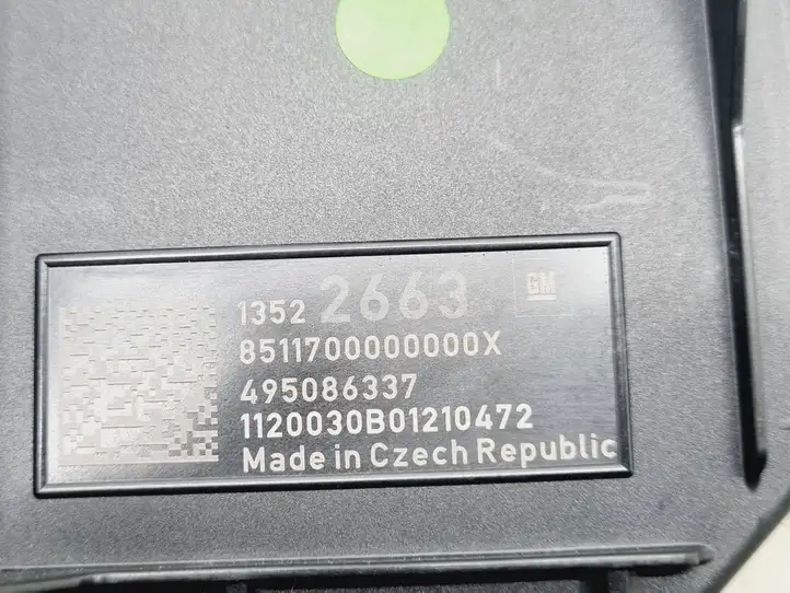 Opel Astra K (2015 - 2020) 13522663 Блок управления двигателем (ECU) — фото 4