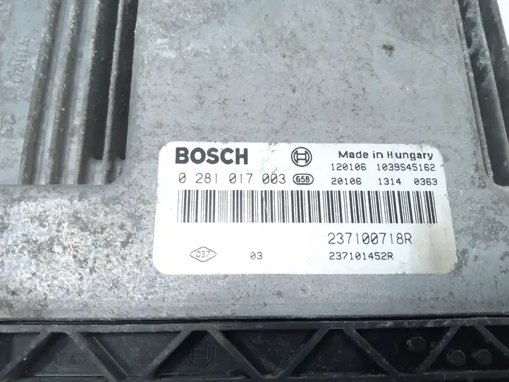 Renault Trafic II (X83) (2002 - 2014) 0281017003 Блок управления двигателем (ECU) — фото 3
