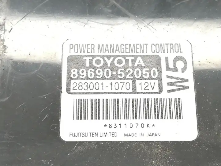 Toyota Verso (2009 - 2012) 8969052050 Блок управления двигателем (ECU) — фото 2