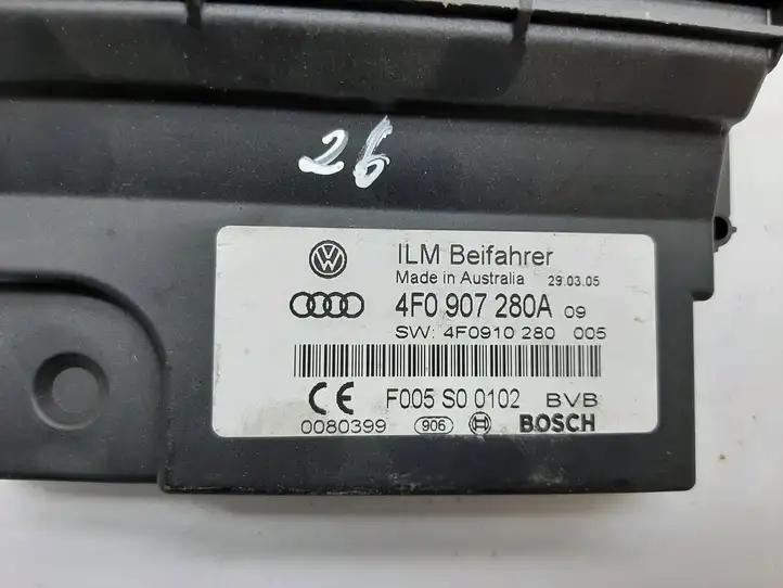 Audi A6 S6 C6 4F (2004 - 2008) 4F0907280A Блок управления тормозной системой — фото 4