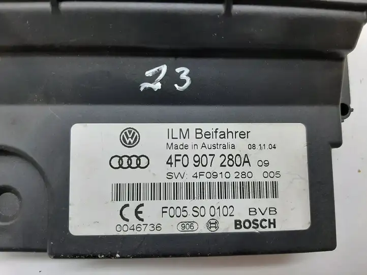 Audi A6 S6 C6 4F (2004 - 2008) 4F0907280A Блок управления тормозной системой — фото 3