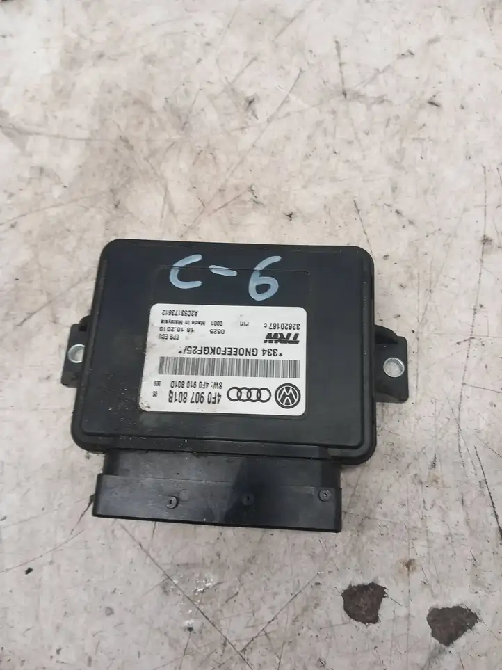 Audi A6 (2008 - 2011)  4F0907801B Модуль управления ручным тормозом